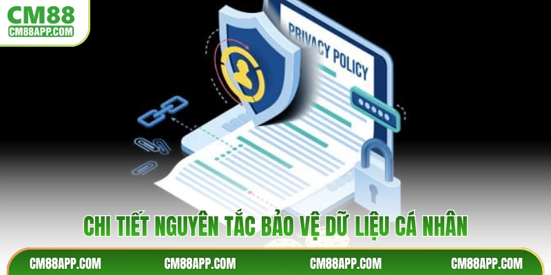 Chi tiết nguyên tắc bảo vệ dữ liệu cá nhân