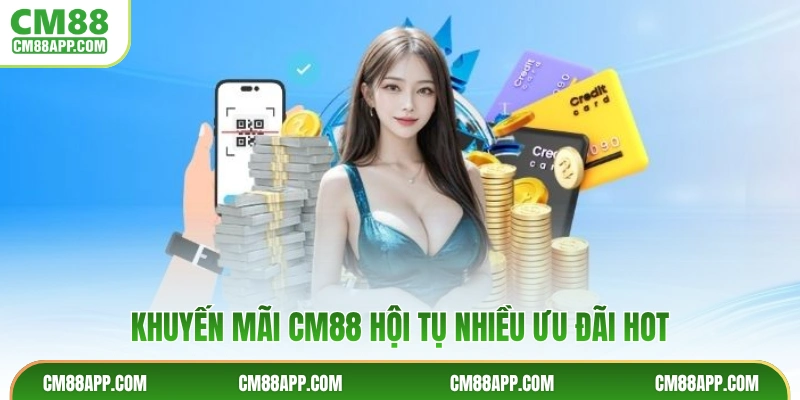 Khuyến mãi CM88 hội tụ nhiều ưu đãi hot
